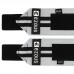 Бинти кистьові для жиму BioGym Strength Wrist Weight Lifting Wraps Ezous 720х80мм, 2шт, чорний-сірий, код: C-03_BKGR