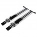 Бинти кистьові для жиму BioGym Strength Wrist Weight Lifting Wraps Ezous 720х80мм, 2шт, чорний-сірий, код: C-03_BKGR