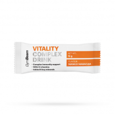 Пробник GymBeam Vitality Complex Drink 12 г, зі смаком манго-маракуйя, код: 8586022214110