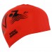 Шапочка для плавання силіконова для дорослих MadWave Love Swimmimg червоний, код: M055320