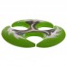 Фрисби летающая тарелка с прорезями SP-Sport 25см зеленый, код: IG-3443-S52