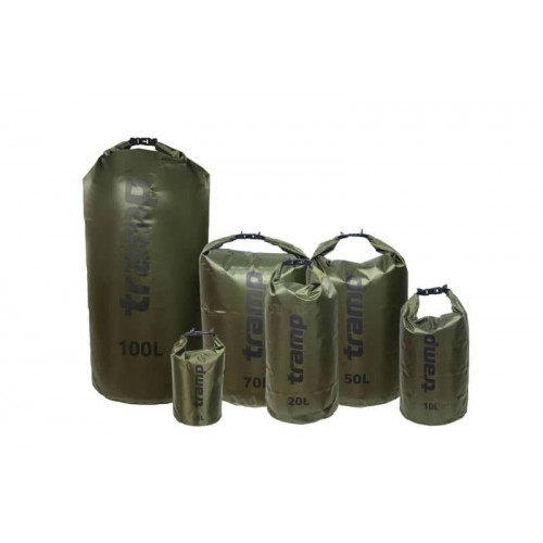 Гермомішок Tramp PVC Diamond Rip-Stop 15, оливковий, код: UTRA-112-olive