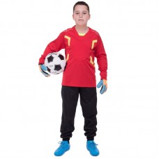 Форма воротаря дитяча PlayGame розмір 24, зріст 135-140, 9-10років, червоний, код: CO-7606B_24R