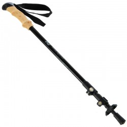 Палка трекінгова для скандинавської ходьби з пробковою ручкою Camping Wind Spirits 65-135см, чорний, код: TY-2952_BK Палка трекінгова для скандинавської ходьби з пробковою ручкою Camping Wind Spirits 65-135см, чорний, код: TY-2952_BK