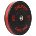 Бамперні диски гумові Zelart Bumper Plates 51мм, 25кг, чорний-червоний, код: TA-4790-25