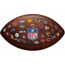 М"яч для американського футболу Wilson NFL OFF THR, №9, коричневий, код: 887768472054