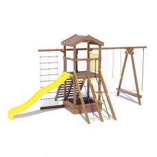 Дитячий ігровий комплекс Miros “Ранчо друзів” 6500x3830x3370 мм, код: DIO1001