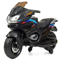 Дитячий електромобіль Bambi Мотоцикл, чорний код: M 4272EL-2-MP