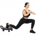 Платформа для преса з подушкою для ніг Abdominal wheel LiveUp 600х525х220мм, чорний, код: LP8346