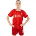 Форма футбольна дитяча PlayGame із символікою Liverpool Salah домашня 2025, розмір 24, зріст 130-140, червоний-білий, код: CO-4618_24