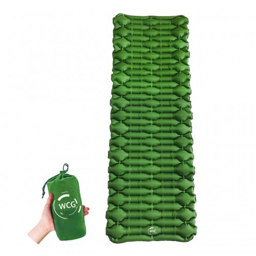 Надувний карімат WCG для кемпінгу 1860х660х60 мм, зелений, код: m08(g)-IF