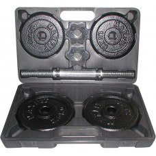 Гантель збірна Toorx з кейсом (VAL-10DGN), 10 кг, код: 931418-SVA Гантель збірна Toorx з кейсом (VAL-10DGN), 10 кг, код: 931418-SVA