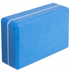 Блок для йоги двоколірний FitGo 230х150х75 мм блакитний, код: FI-1714_N