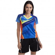 Форма для великого тенісу жіноча Lingo XL, зріст 160-165, синій-помаранчевий, код: LD-1811B_XLBLOR