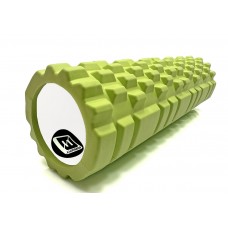 Масажний ролик EasyFit Grid Roller v.2.1, 450х145 мм, салатовий, код: EF-2027-GN-EF