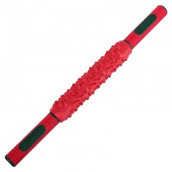 Масажер-палка роликовий антицелюлітний Bloom Massager Bar 420 мм, червоний, код: LB7023_R