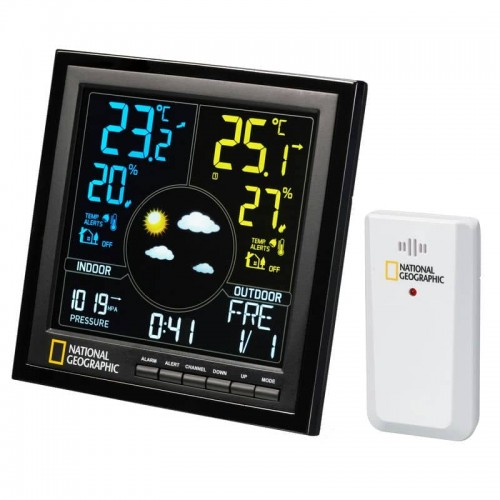 Метеостанція National Geographic VA Colour (Black) (9070600), код: 929327-SVA