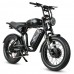 Електровелосипед Samebike Pilot M20 SR Dual Batteries (1000 Вт + 1000 Вт; 16 А*год + 16 А*год; 48 В), колеса 20", з ручкою газу, чорний, код: SMB-M20-dual-black