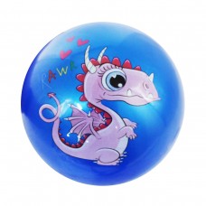 М"ячик Toys Дракон 220 мм, синій, код: 165492-T