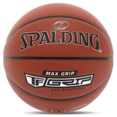 М'яч баскетбольний Spalding TF Max Grip №7, коричневий, код: 76873Y-S52