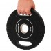 Блини диски CPU покриття 2 Handle металева втулка Zelart ø51мм, 5кг, чорний, код: TA-3438-5