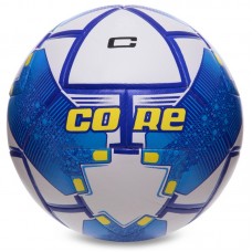 М"яч футбольний Habryd Shiny Core Fighter №5 PU білий-темно-синій, код: FB-3136_WDBL-S52