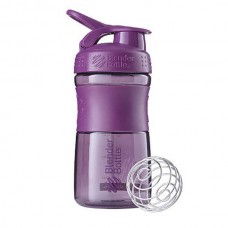 Шейкер спортивний (пляшка) BlenderBottle SportMixer 20oz/590ml Plum (Original), код: SM 20oz Plum