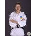 Кімоно для дзюдо Adidas Champion II з ліцензією IJF, розмір 205, білий, код: 15618-634