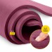 Килимок для йоги та фітнесу 4Fizjo NBR 1800x600x10 мм, бордовий, код: P-5905973406703