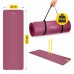 Килимок для йоги та фітнесу 4Fizjo NBR 1800x600x10 мм, бордовий, код: P-5905973406703
