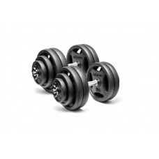 Гантелі набірні металеві RN-Sport 2x28 кг, код: RN_QTR28х2 Гантелі набірні металеві RN-Sport 2x28 кг, код: RN_QTR28х2