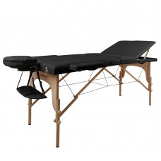 Масажний стіл Insportline Japane 3-Piece Wooden, чорний, код: 9408-5-EI