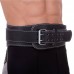 Пояс атлетичний шкіряний Zelart ширина 15см чорний SB-165350-S52