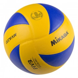 М"яч волейбольний Mikasa №5, жовтий, код: RX-M330PU-1-WS
