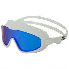 Окуляри-маска для плавання дорослі райдужні лінзи MadWave Target Rainbow білий, код: M046901_W Окуляри-маска для плавання дорослі райдужні лінзи MadWave Target Rainbow білий, код: M046901_W