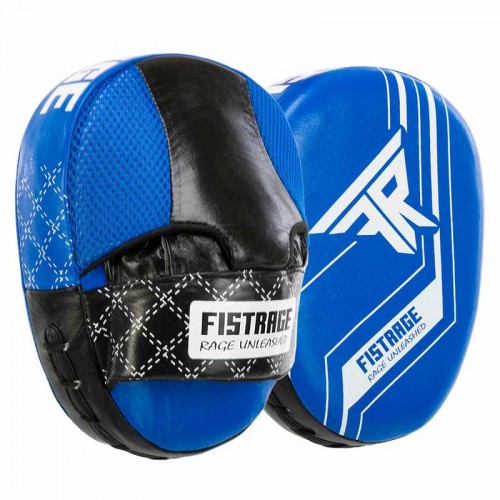 Лапа боксерська вигнута тренувальна шкіра Fistrage 230x170x60 мм, 2штуки, синій, код: VL-4308_BL Лапа боксерська вигнута тренувальна шкіра Fistrage 230x170x60 мм, 2штуки, синій, код: VL-4308_BL