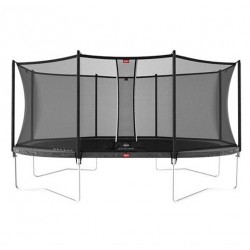 Батут Berg Grand Favorit 520 Grey + захисна сітка Comfort, код: 30.25.65.31