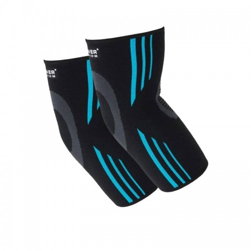 Налокотники спортивні Power System Elbow Support Evo Black/Blue L, код: PS-6020_L_Black-Blue