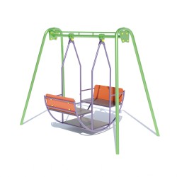 Гойдалка з люлькою човник Miros 3080х1700х2240 мм, код: DIO318 Гойдалка з люлькою човник Miros 3080х1700х2240 мм, код: DIO318