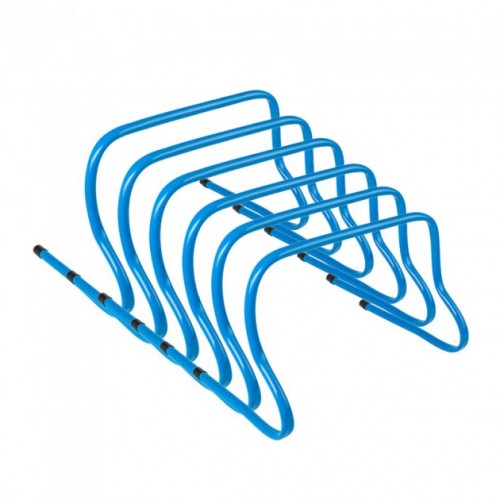 Набір бар'єрів для тренування Seco 300 мм, 6 шт, синій, код: 18100300-SE Набір бар'єрів для тренування Seco 300 мм, 6 шт, синій, код: 18100300-SE