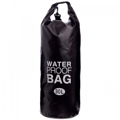 Водонепроникний гермомішок SP-Sport Waterproof Bag 30л камуфляж чорний, код: TY-6878-30_BK-S52