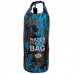 Водонепроницаемый гермомешок SP-Sport Waterproof Bag 30л камуфляж черный, код: TY-6878-30_BK-S52