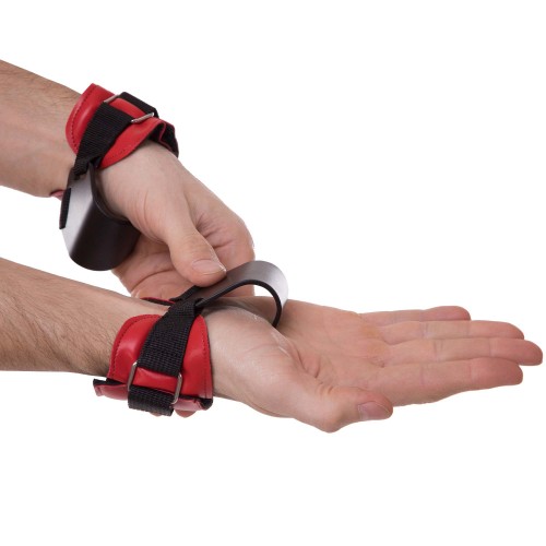 Гаки для підтягування і тяги на зап"ястя Zelart 2шт, чорний-червоний, код: SB-167058