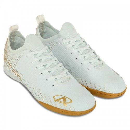 Сороконіжки футбольні Pro Action розмір 36, білий-золотий, код: PRO0402-10B_36