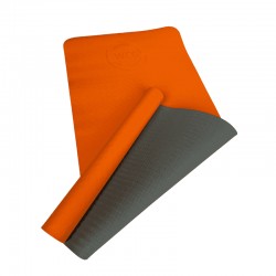 Килимок для йоги та фітнесу WCG M7 TPE 1830х610х4 мм, помаранчевий-сірий, код: W-030-IF