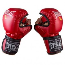 Рукавички MMA Everlast S-XL червоний, код: EVDX415-LR-WS