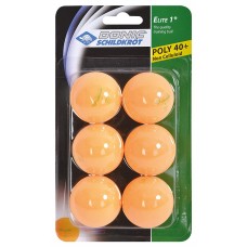 М"ячі Donic ELite 1звезда 40+ (6шт.) Orange, код: 4000885085181