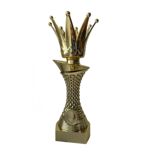Статуетка PlayGame Шахова Корона h 27см, золото, код: 2963060041711