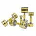 Набір хромованих гантелей з стійкою Insportline Yellsteel 2x2-12 кг., код: 20832-SADA-IN