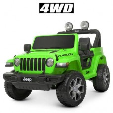 Дитячий електромобіль Джип Bambi Jeep, зелений, код: M 4176EBLR-5-MP